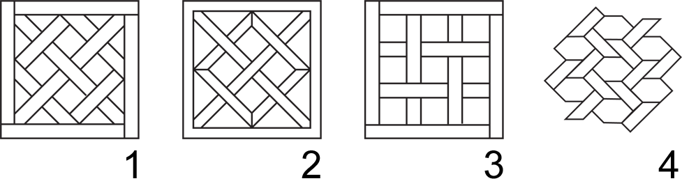 Verlegung Tafelparkett